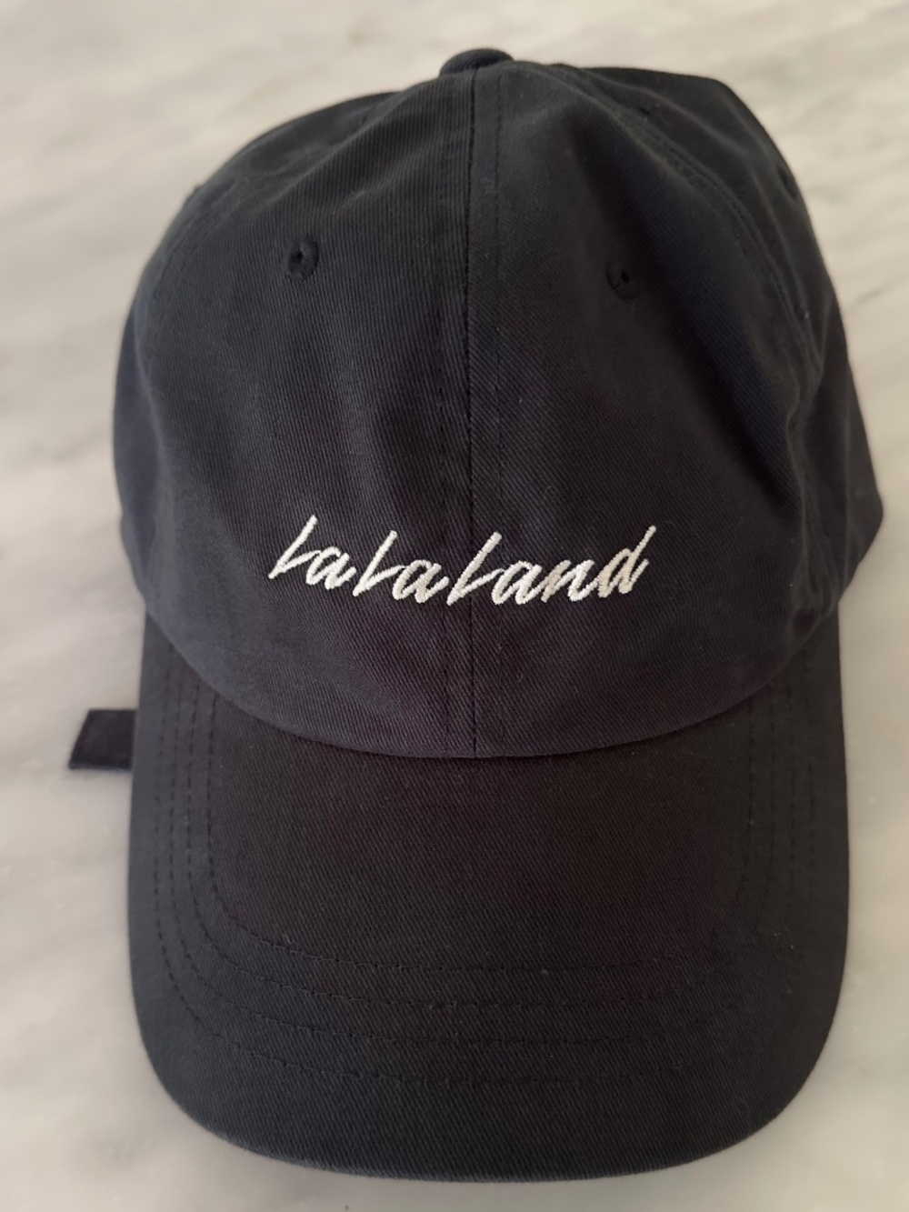 La La Land Black Dad Cap Baseball Hat